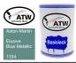 Preview: Aston-Martin, Elusive Blue Metallic, 1334: 500ml Lackdose, von ATW Autoteile West.